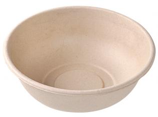 Visuel du produit AKS178 - Buddha Bowl en Bagasse - Beige, 1000ml, ø 170 h80mm