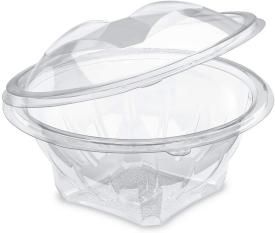 Visuel du produit APS475 - Saladier en PET avec couvercle - Transparent, 750ml, ø175x95mm