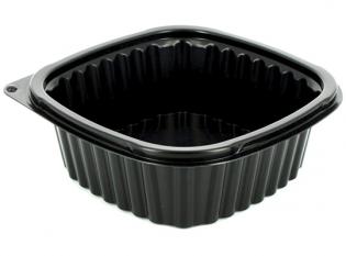 Visuel du produit BBN51 - Ravier en PP - Noir, 600ml, 140x140 h 60mm