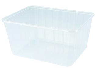 Visuel du produit BRM85 - Barquette réutilisable avec couvercle en PP - 1100ml, 185x142x57mm