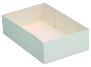 Visuel du produit BTC140 - Caissette en Carton - Blanc, 140x100x50mm