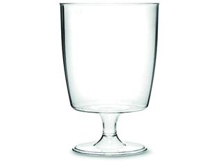 Visuel du produit V921 - Verre sur pied Trianon en PS - Transparent, 20cl